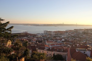 La città vista dal Castelo de S.Jorge